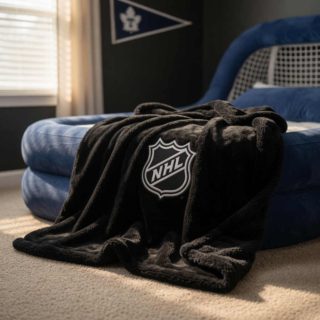 Big NHL cozy blanket
